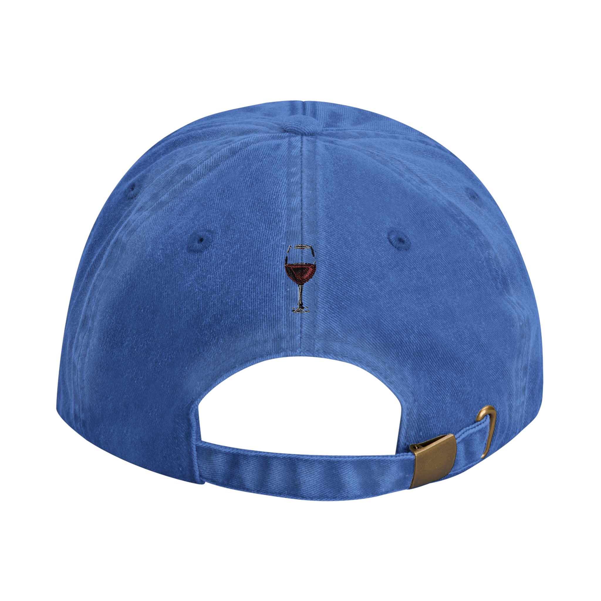 WINE SOMMELIER vintage cotton dad cap with embroidered lettering, Captured Headwear