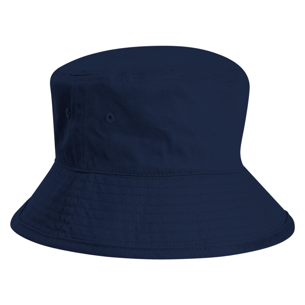 F★ck it organic cotton bucket hat with embroidered front lettering, Captured Headwear