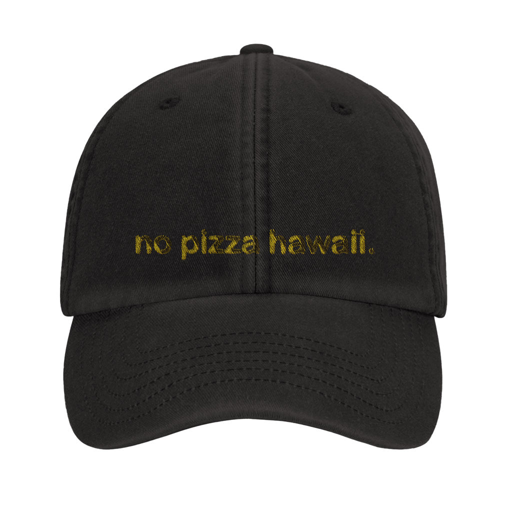 no pizza hawaii