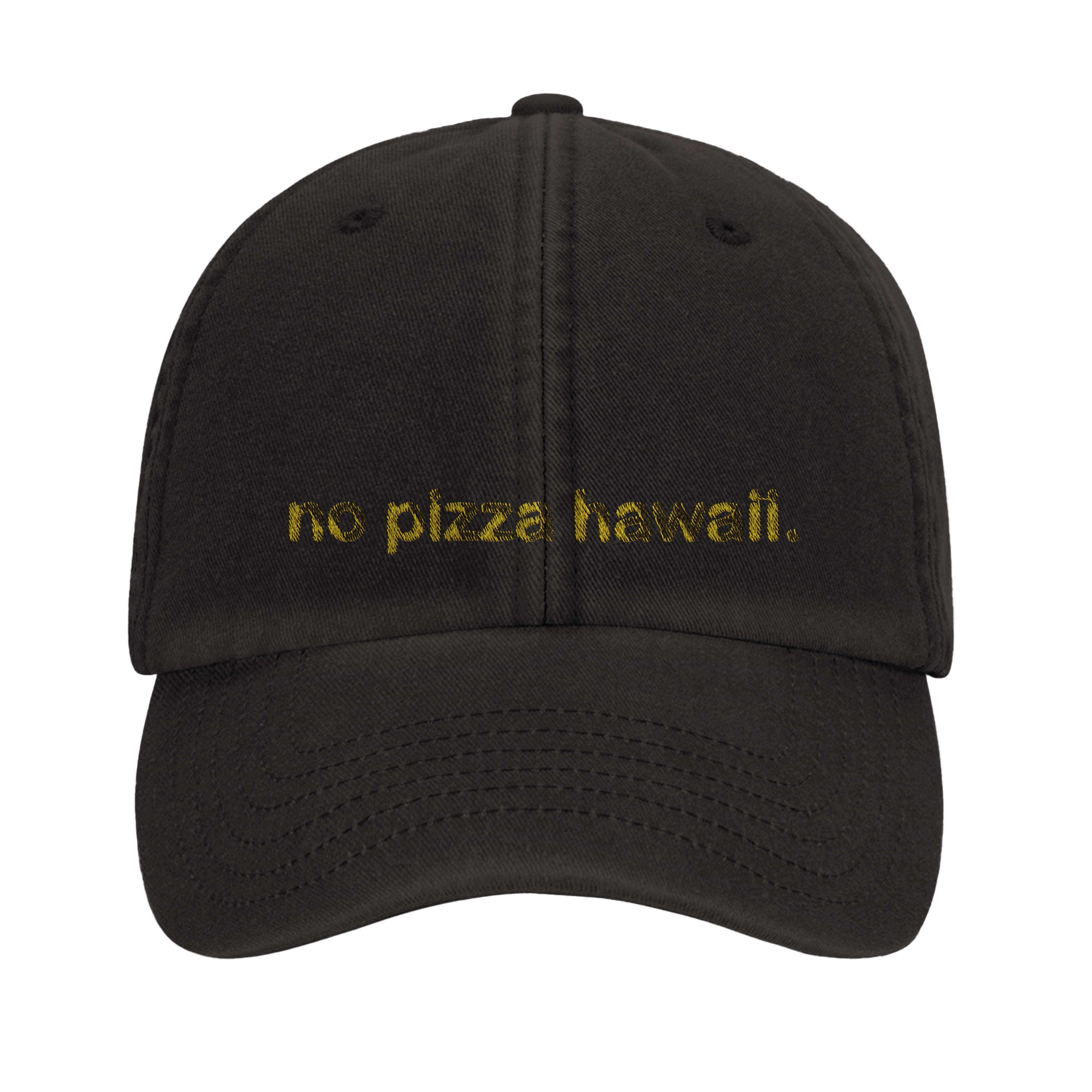 no pizza hawaii