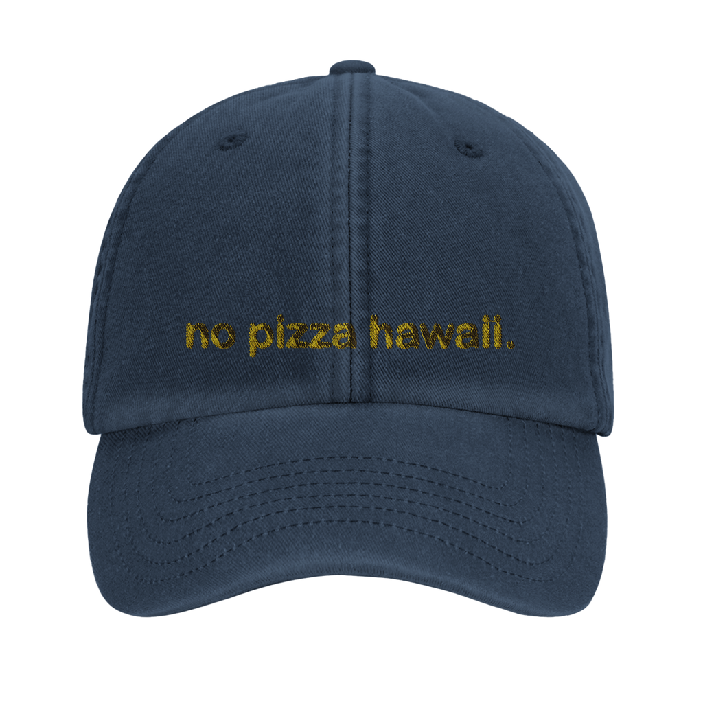 no pizza hawaii