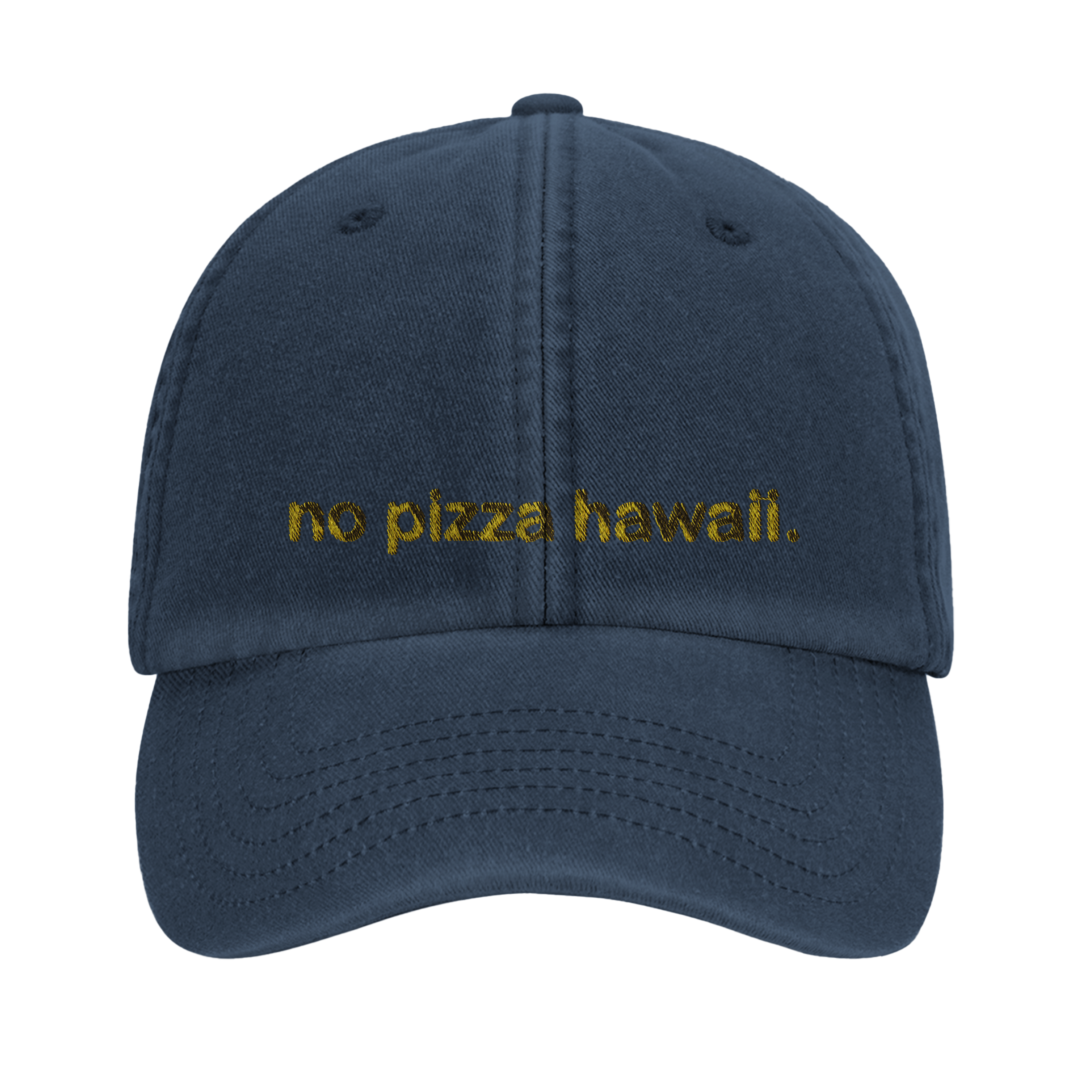 no pizza hawaii