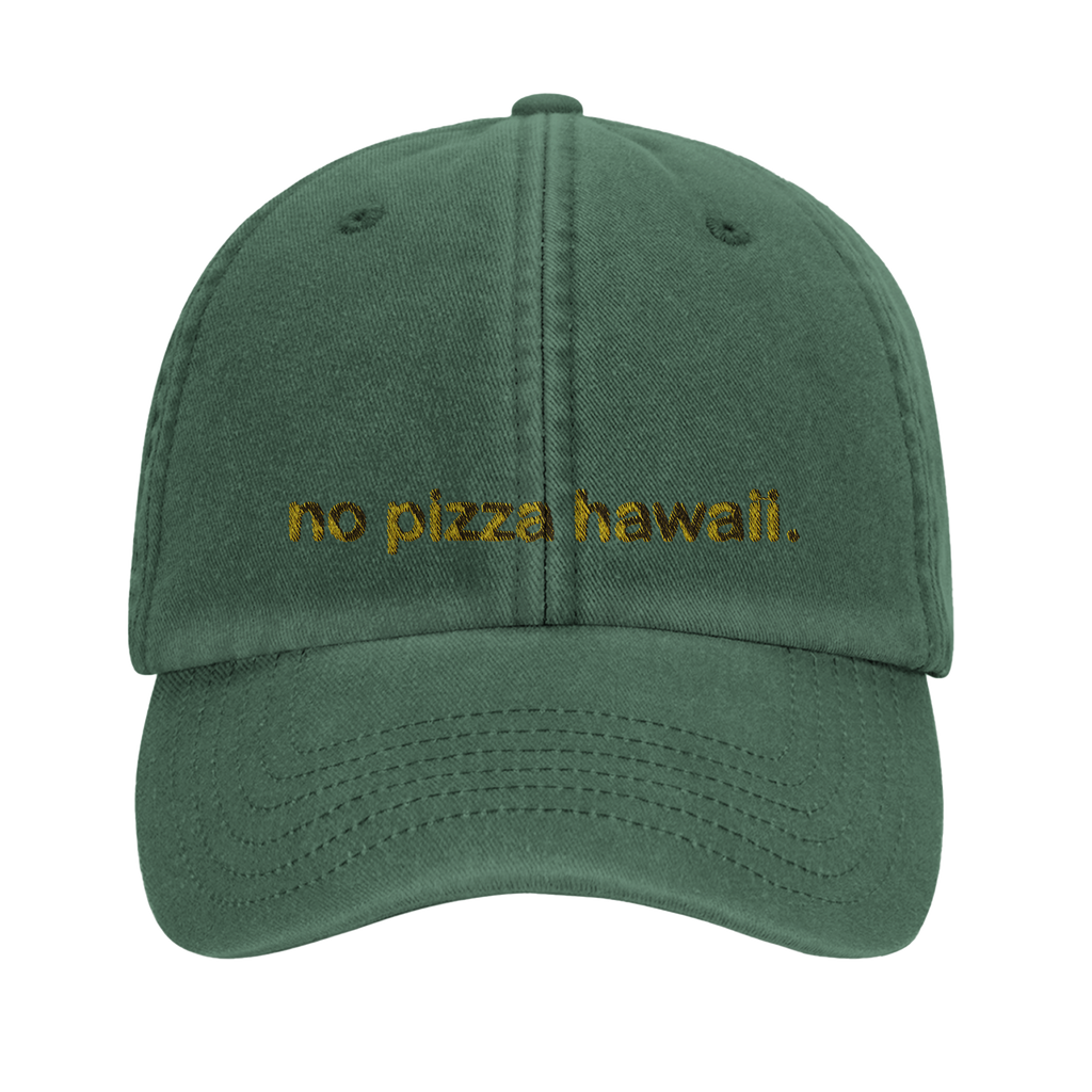 no pizza hawaii