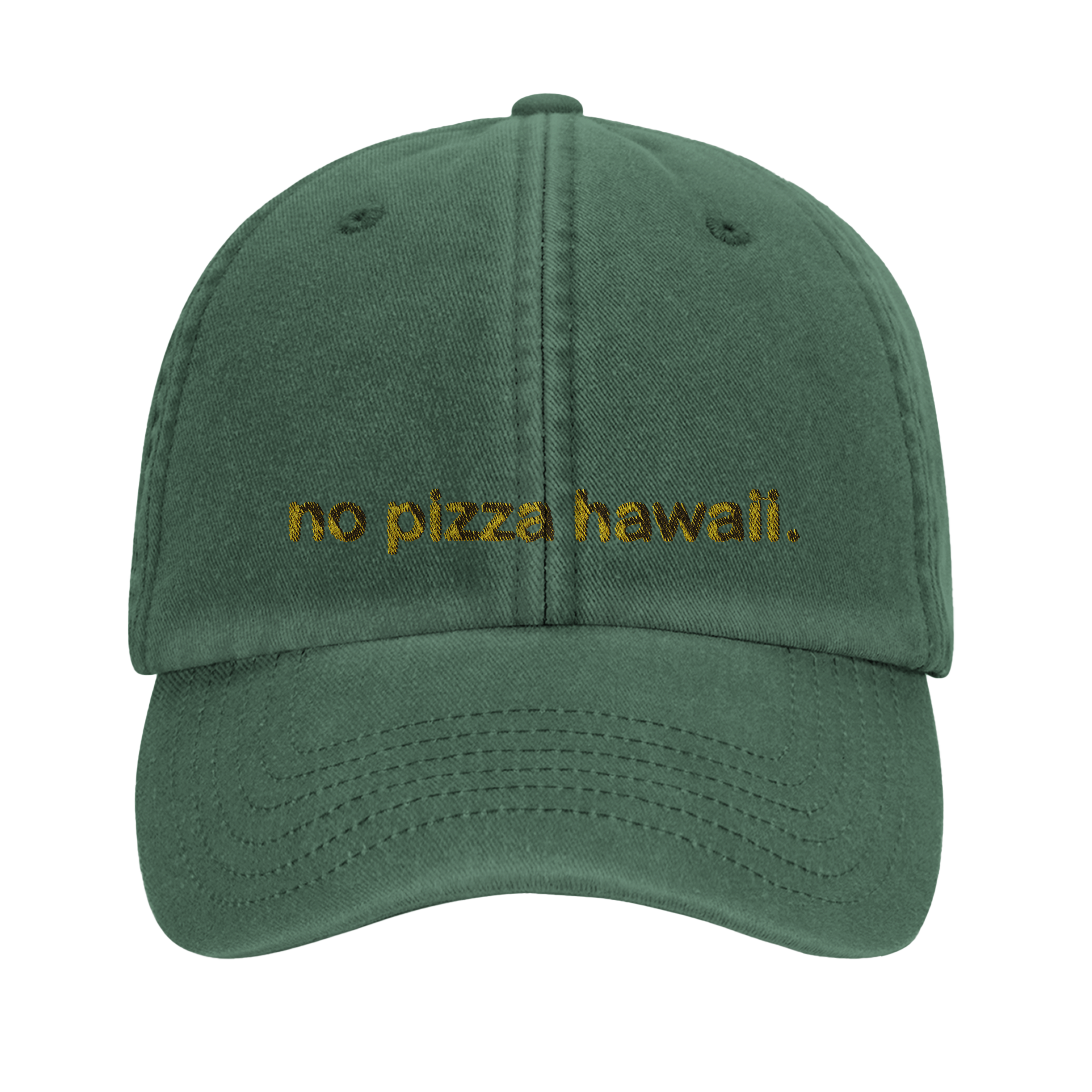 no pizza hawaii