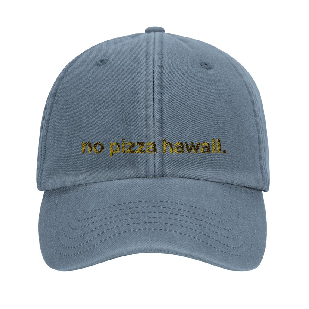 no pizza hawaii
